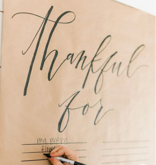 A Time to Give Thanks