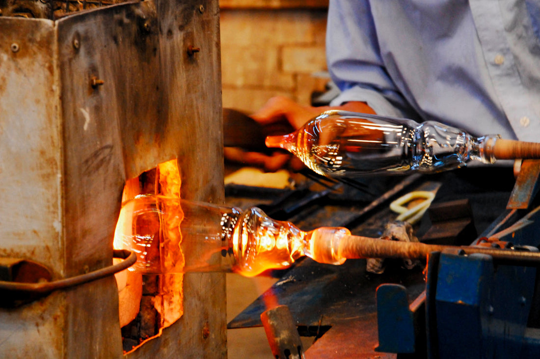 The art behind blown glass