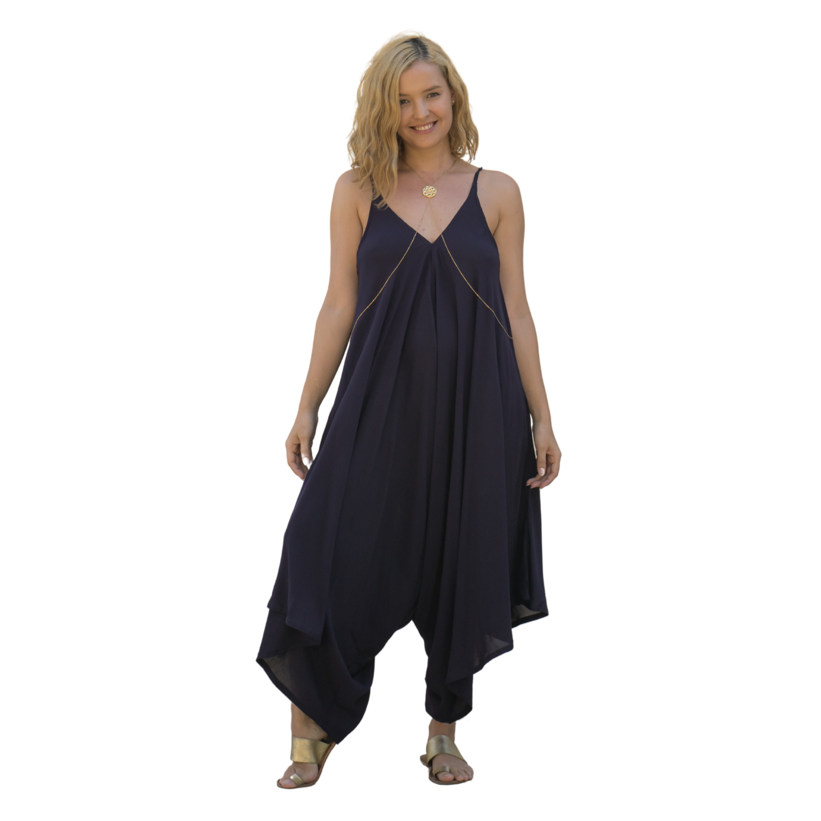 Romper Plain Navy Blue Romper Plain Navy Blue