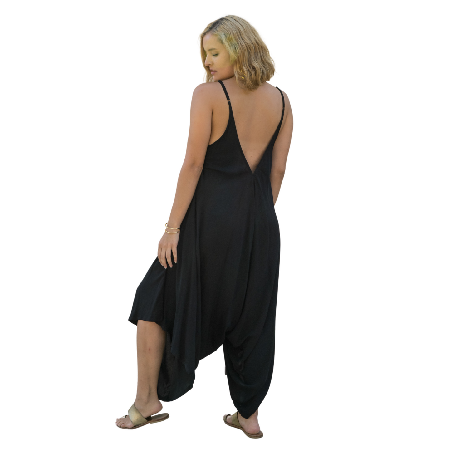 Romper Plain Black