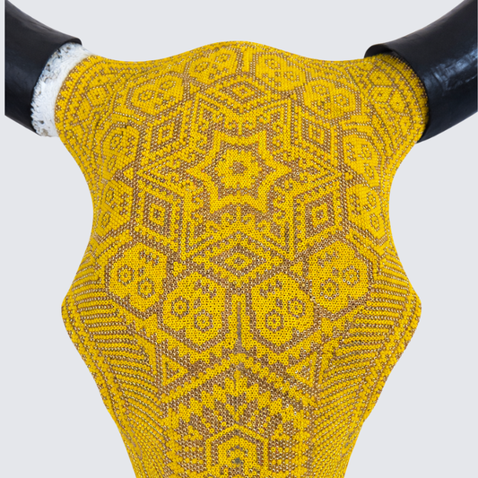 Beaded Huichol Skull N59