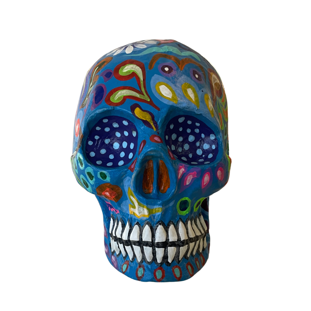 3D Paper Mache Skull