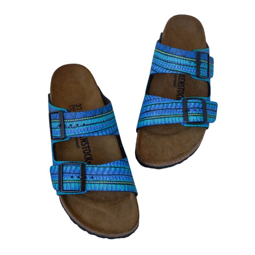 Alebrije Birkenstock - Blue