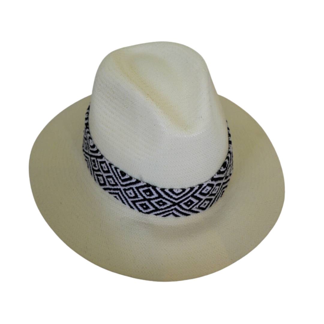 Falcon Hat - Cream (Palm And Rice Paper)