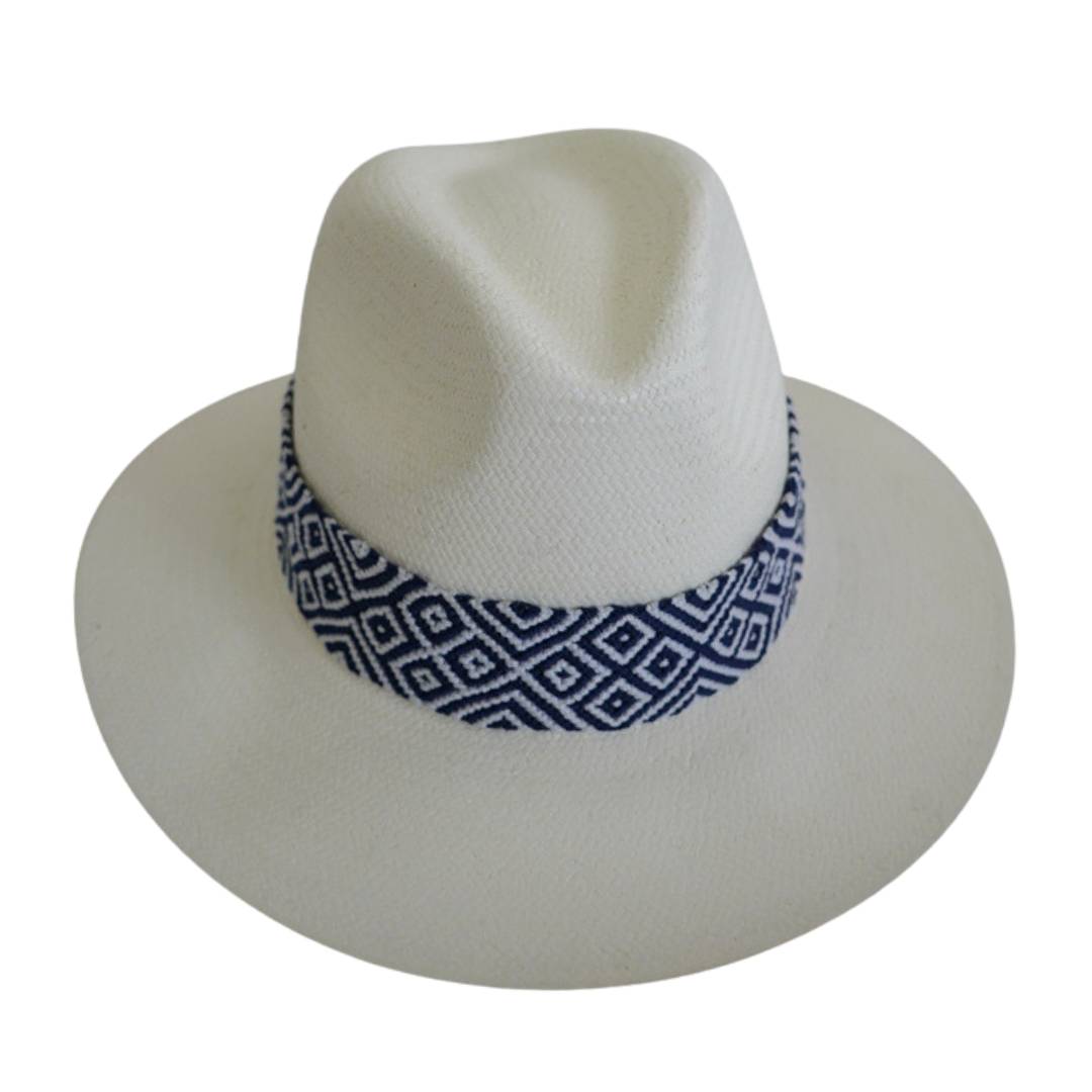 Falcon Hat - Cream (Palm And Rice Paper)