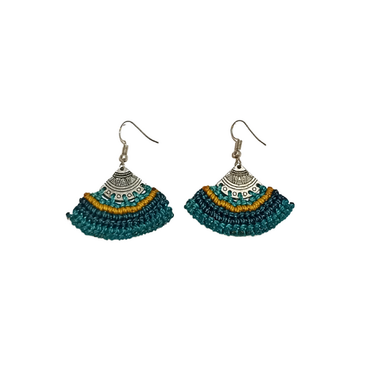 Tribal Macrame Earrings