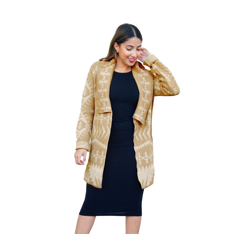 Jacquard Cotton Jacket