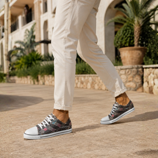 Men's Tennis Shoe - Dark Grey