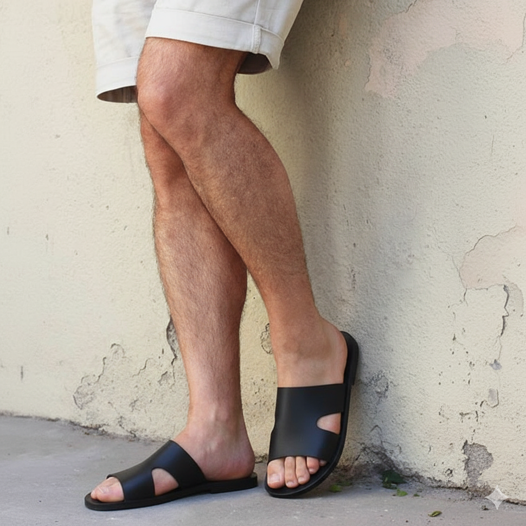 Ares Sandals for Men - Black