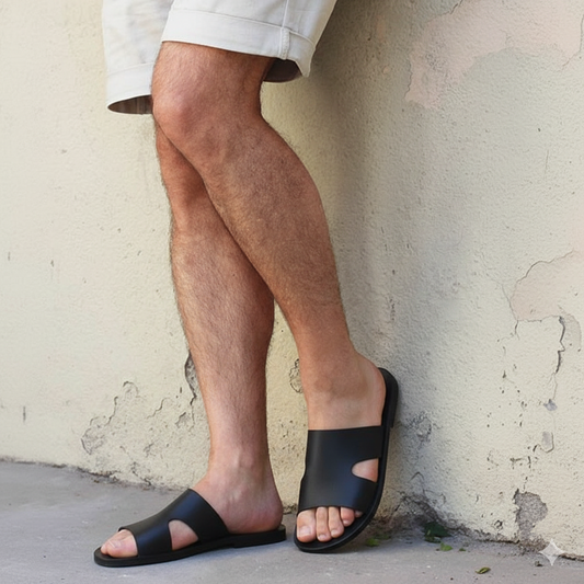 Ares Sandals for Men - Black