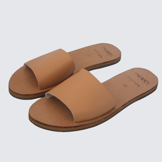 Olfe Sandals for Men - Nude