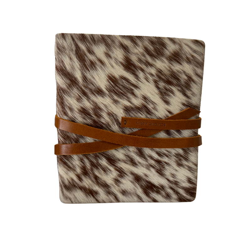 Islas Journal White And Tan Hair-Briso Tan