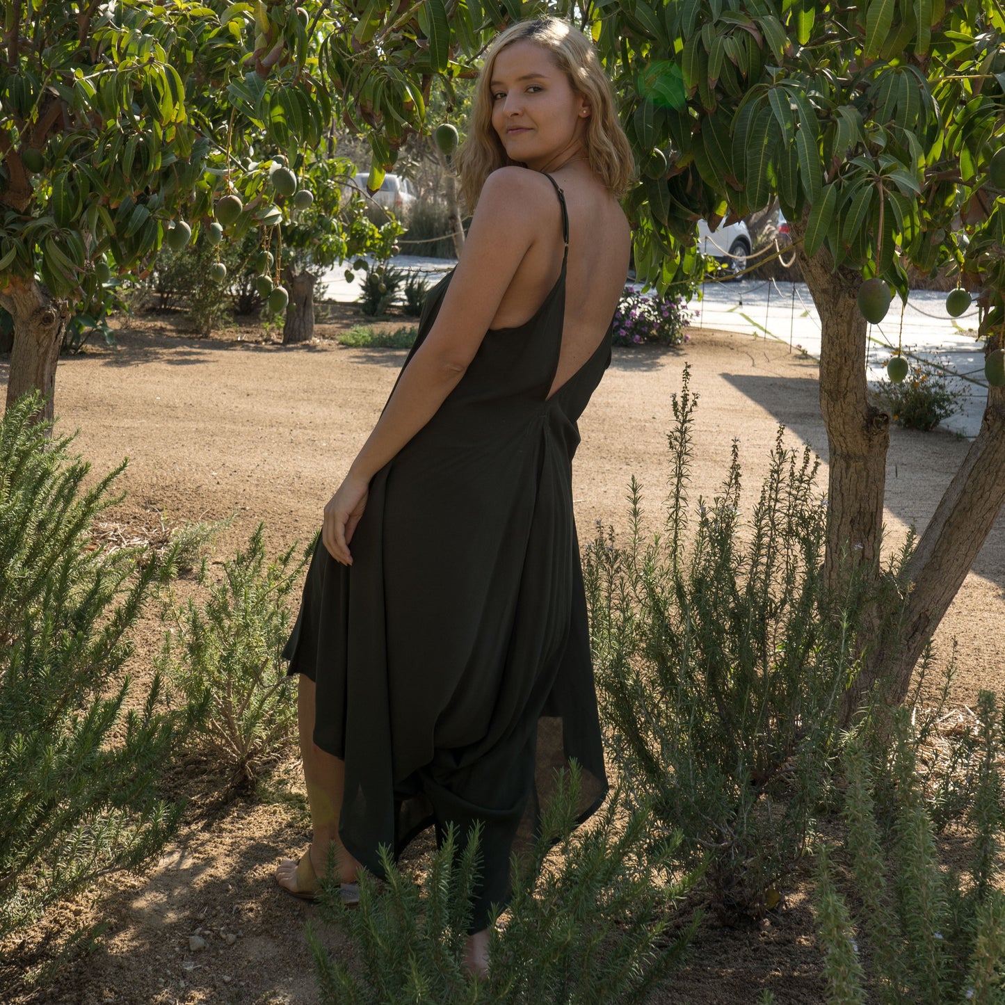 Romper Plain Olive