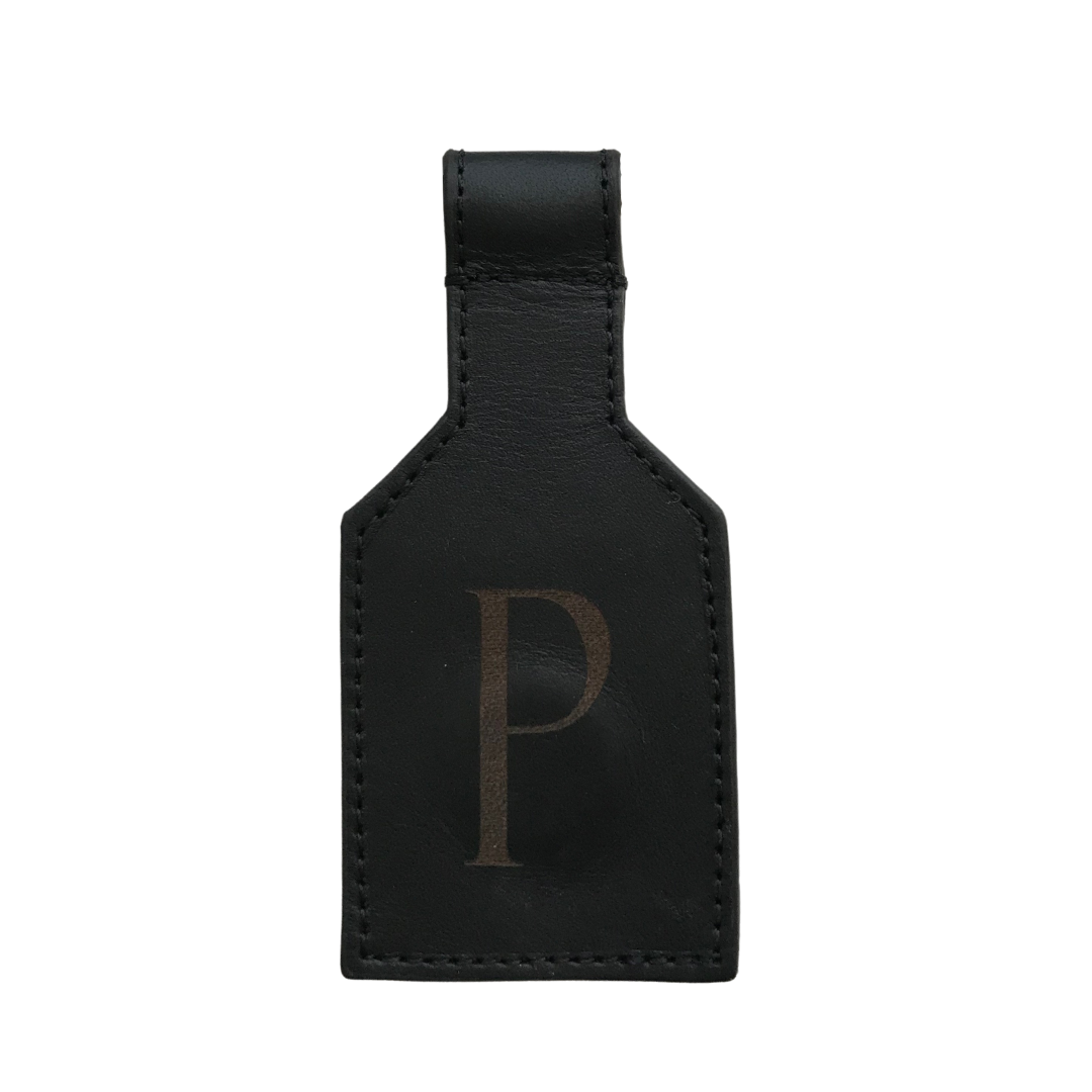 Leather & Telar Hat Holder - Black
