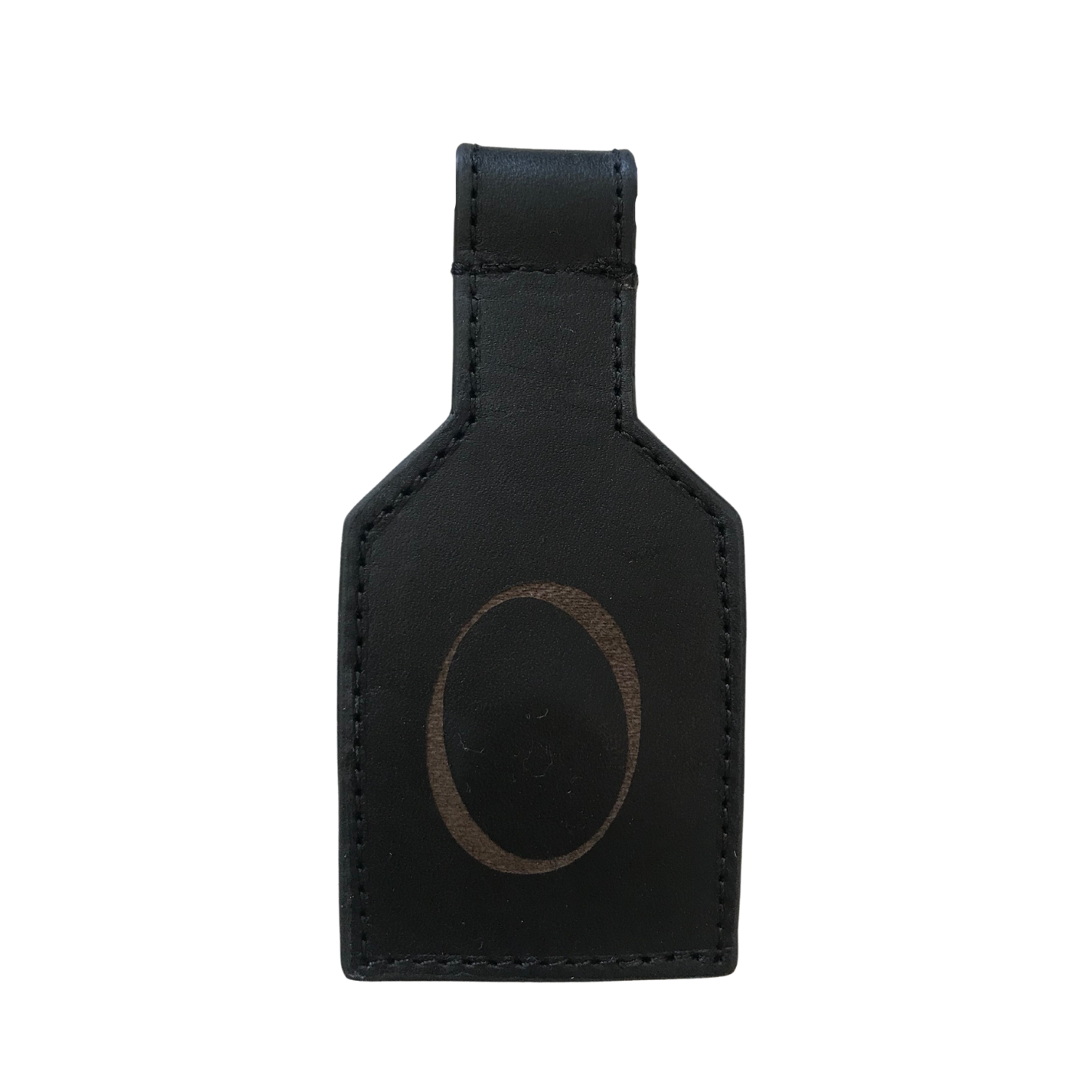 Leather & Telar Hat Holder - Black