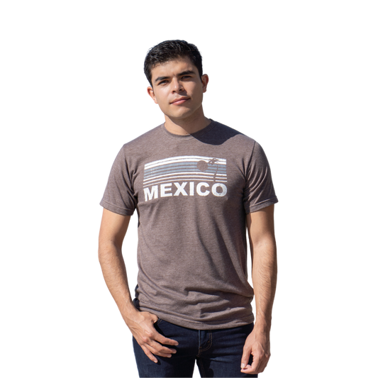 Mexico Sun Brown T-Shirt