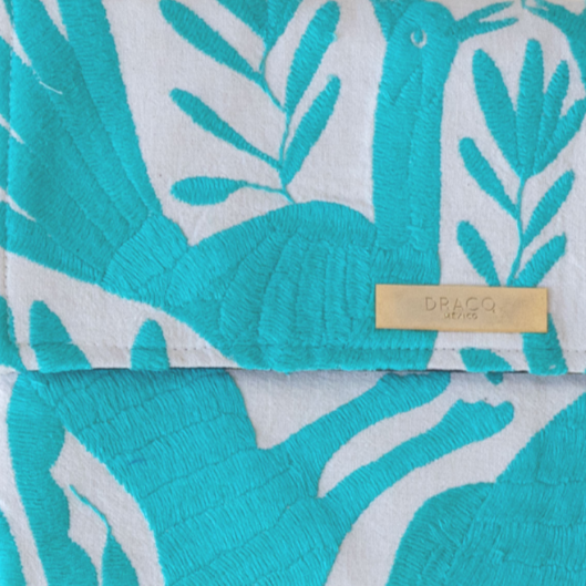 Otomi Joplin Clutch Mint