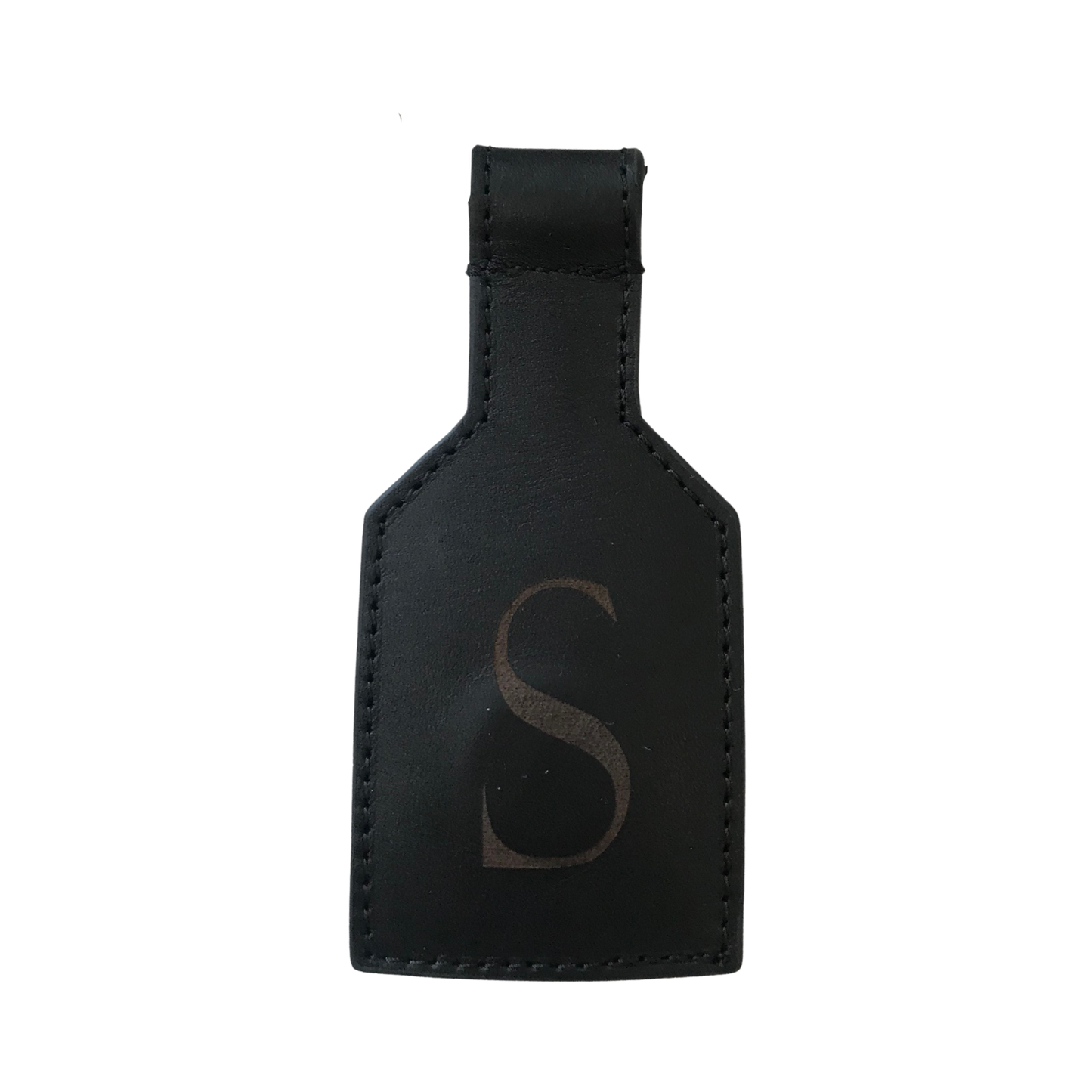 Leather & Telar Hat Holder - Black