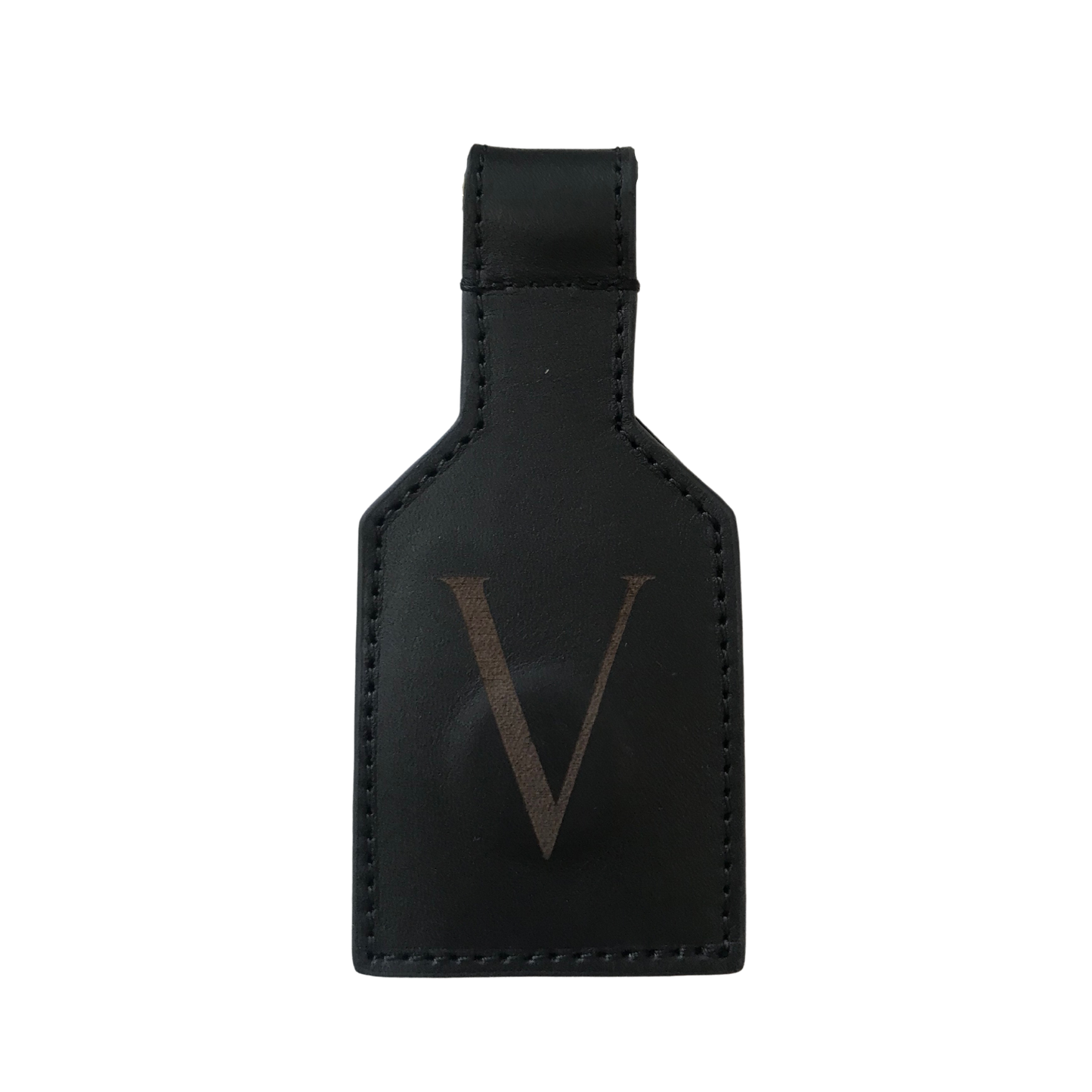 Leather & Telar Hat Holder - Black