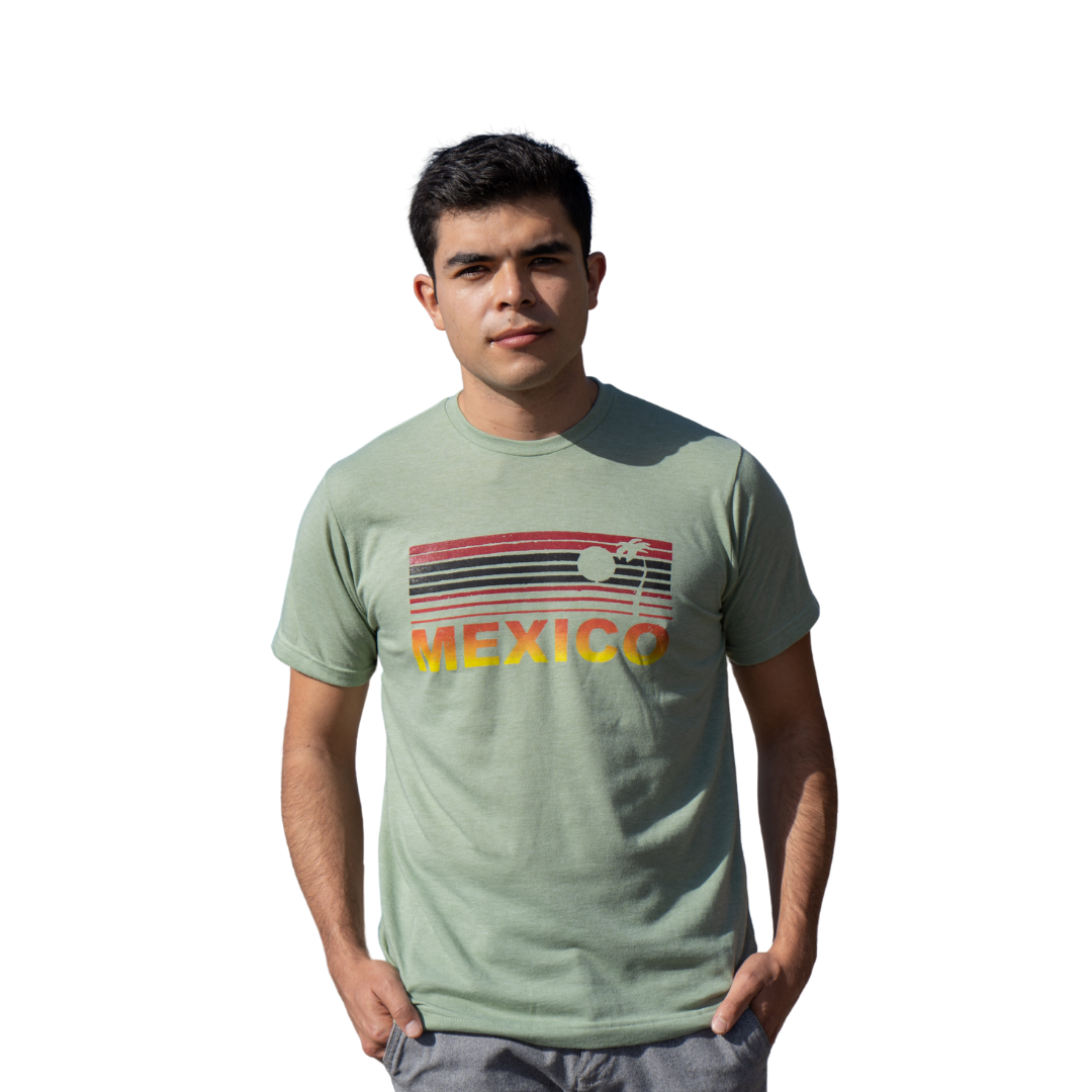 Mexico Sun T-Shirt Green