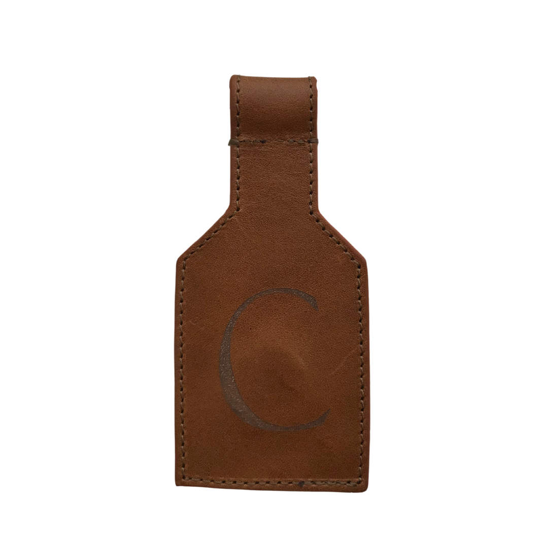 Leather & Telar Hat Holder - Honey