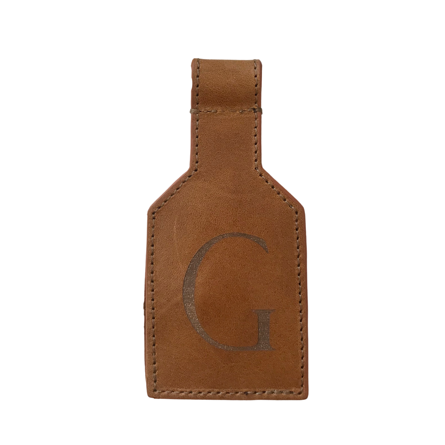 Leather & Telar Hat Holder - Honey