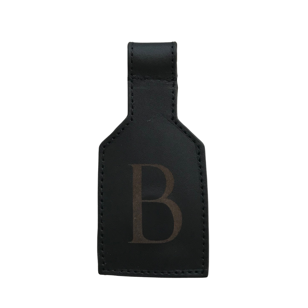 Leather & Telar Hat Holder - Black