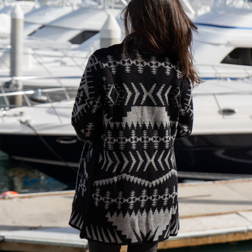 Jacquard Cotton Jacket