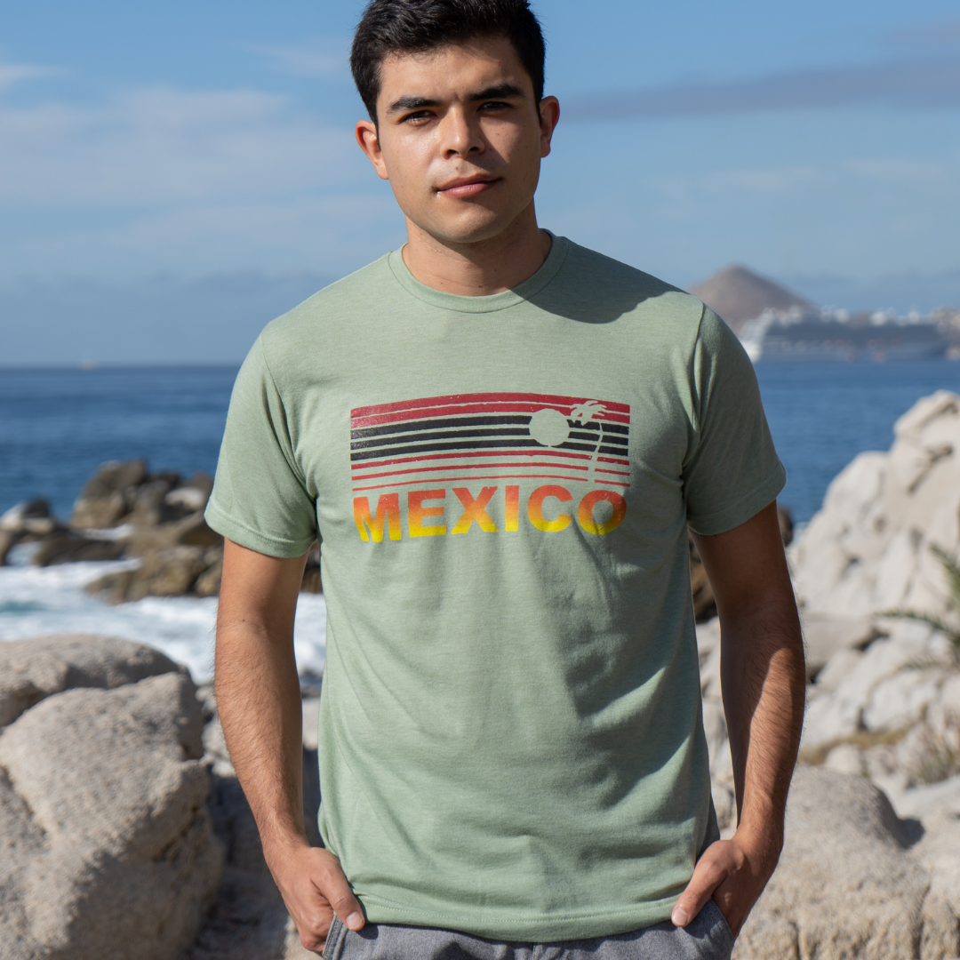 Mexico Sun T-Shirt Green