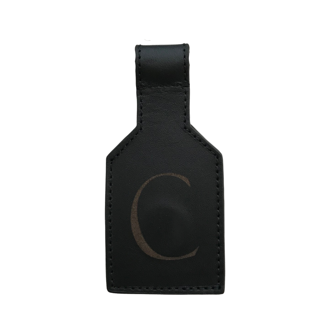 Leather & Telar Hat Holder - Black