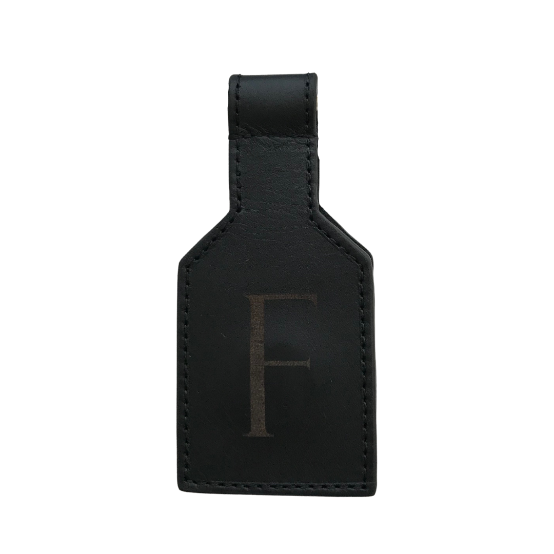 Leather & Telar Hat Holder - Black