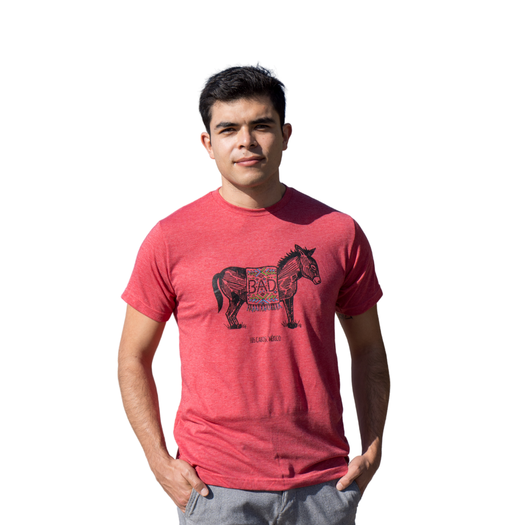 Bad Burro T-Shirt- Red