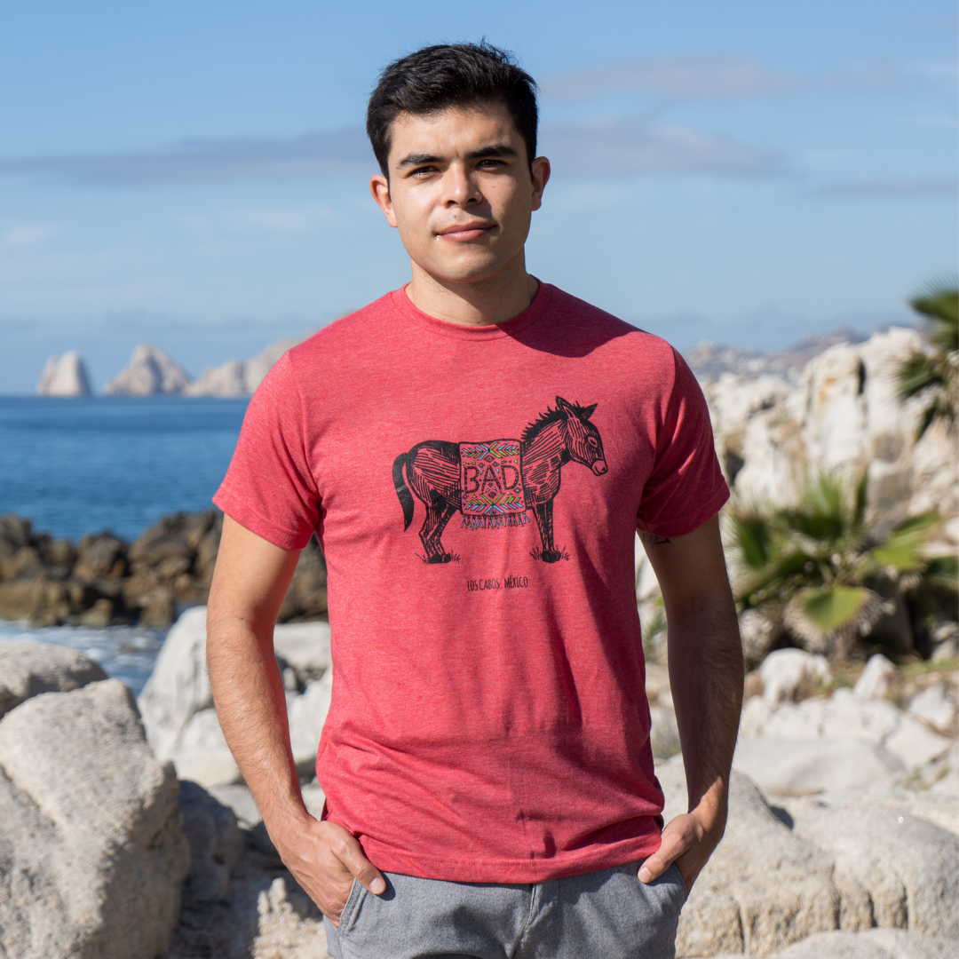 Bad Burro T-Shirt- Red