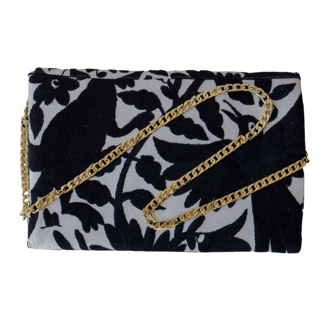 Otomi Joplin Clutch Black