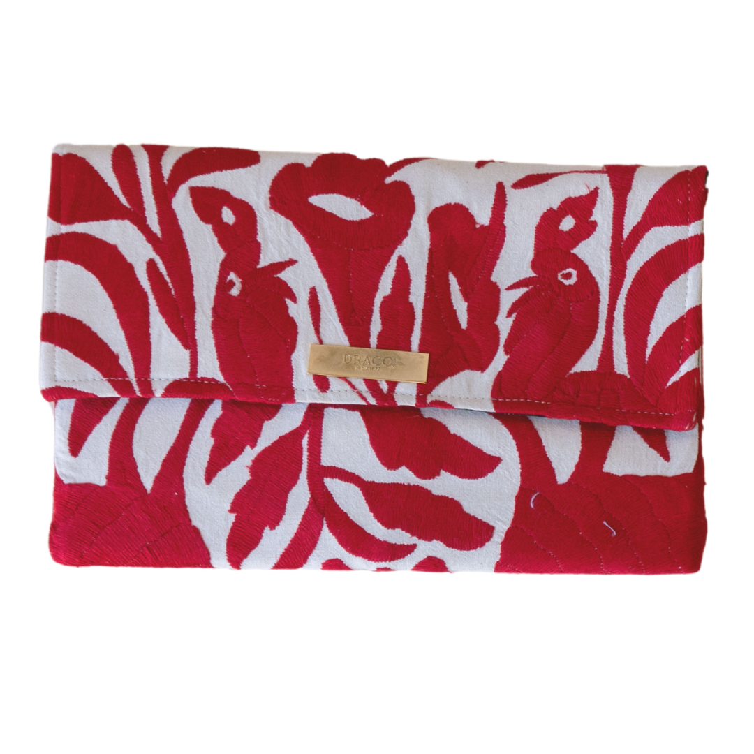 Otomi Joplin Clutch Red