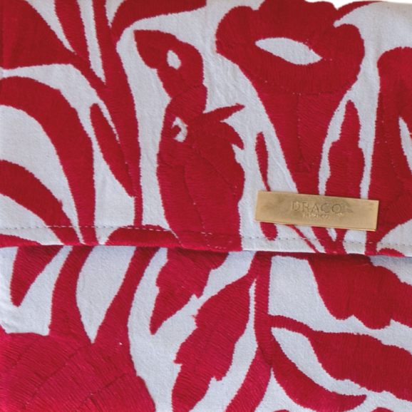 Otomi Joplin Clutch Red