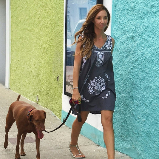 Pumpkin - Leather Dog Leash