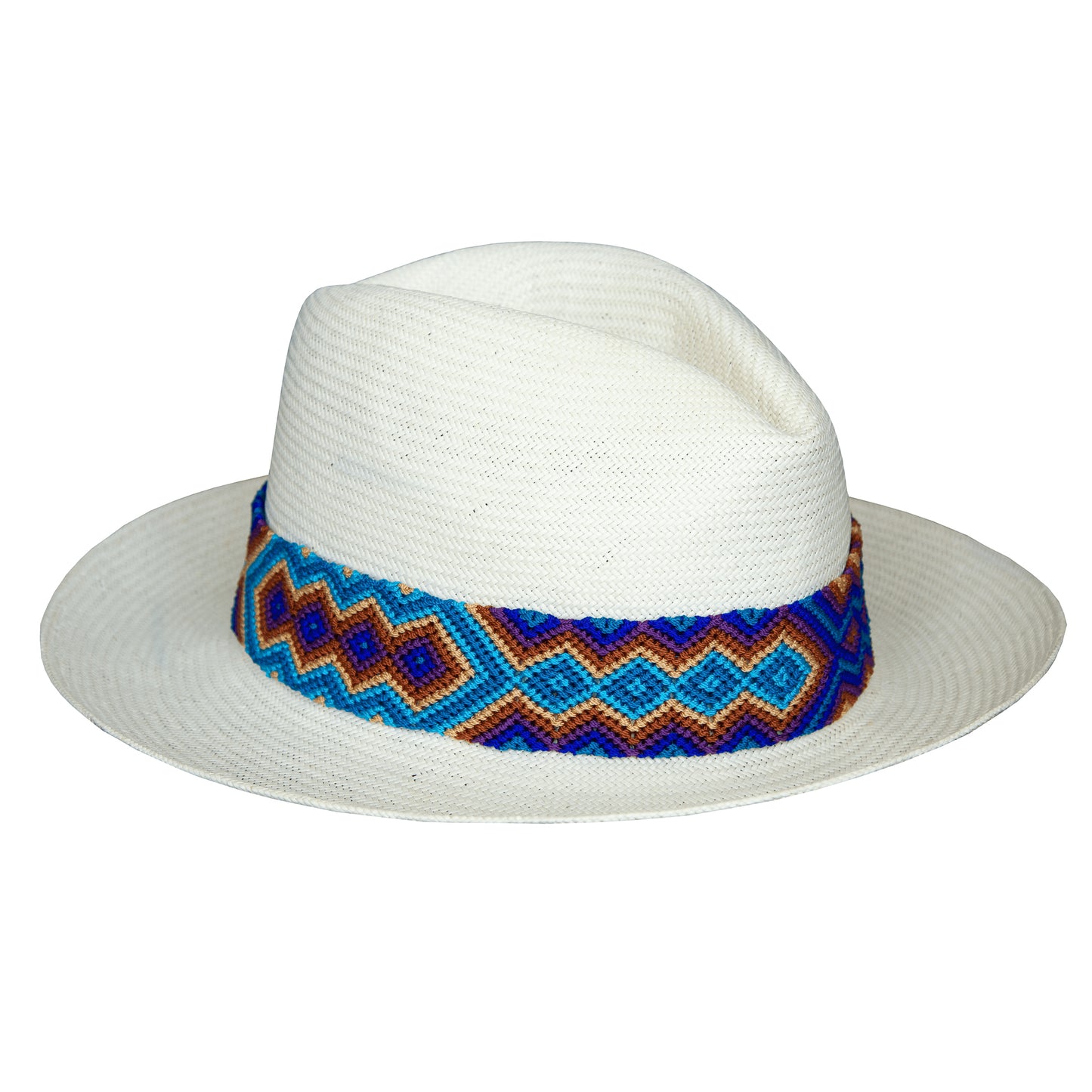 Falcon Hat - Cream (Palm And Rice Paper)