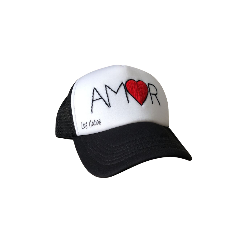 Hand Embroidered Amor Hat (Adult)