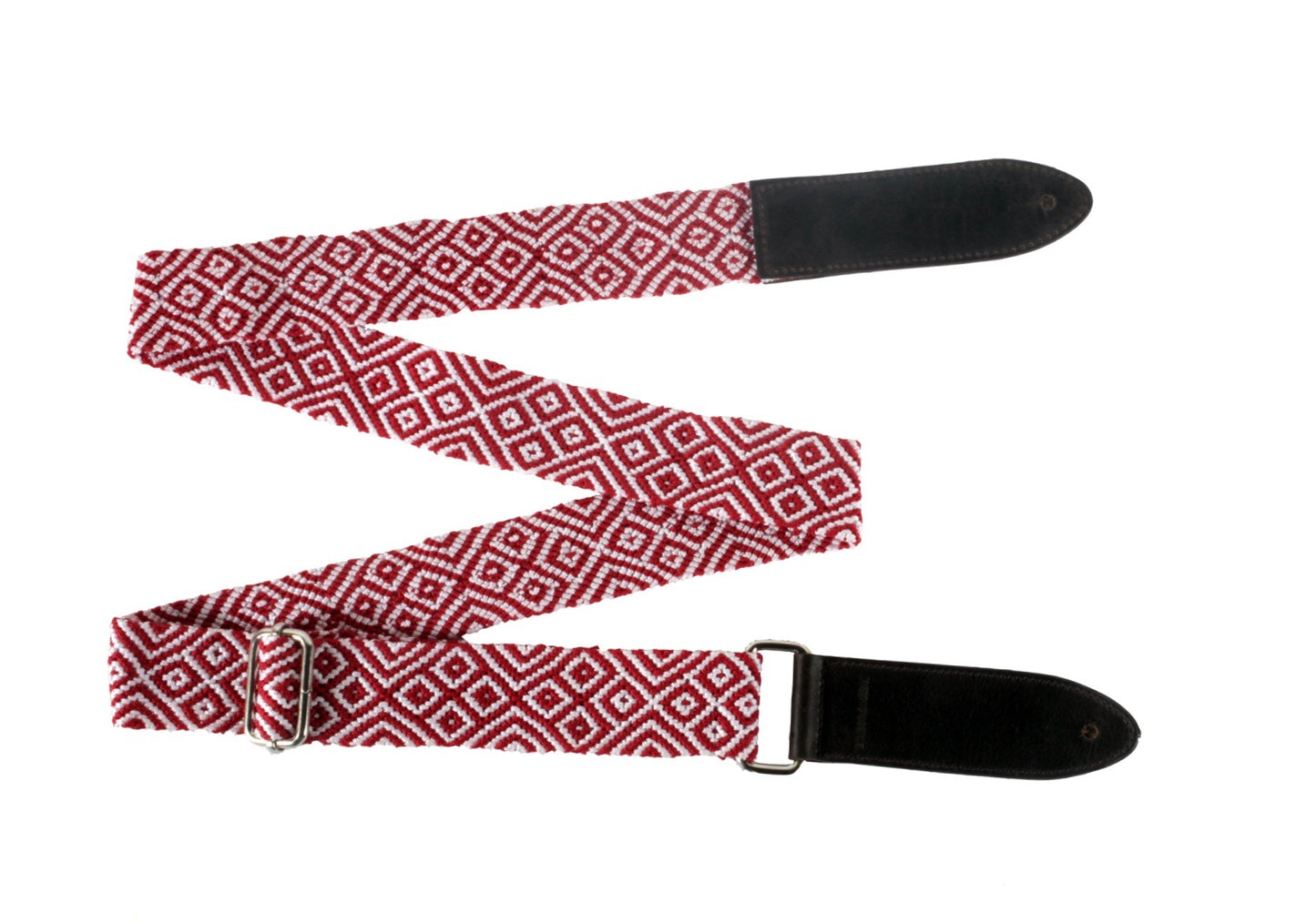 Red Classic Guitar Strap