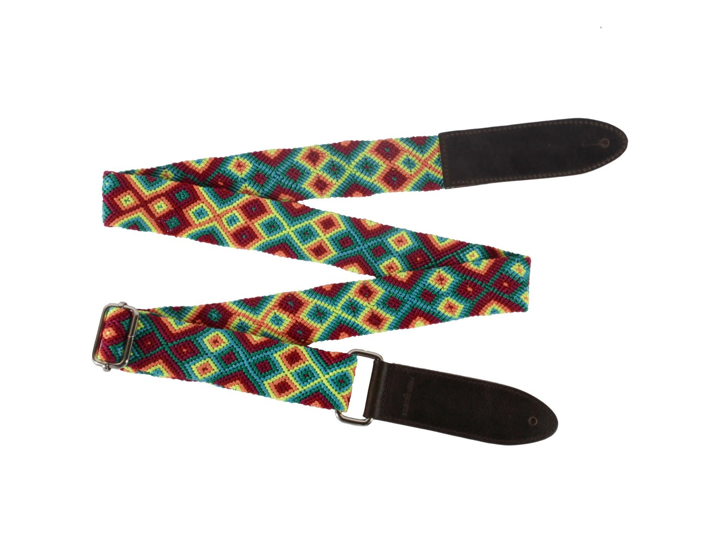 Sunset Red Guitar Strap