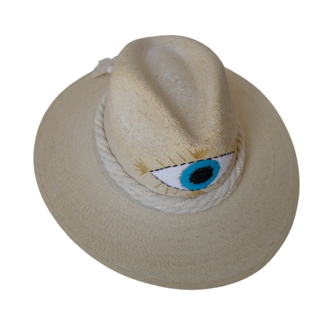 Palm Embroidered Hat