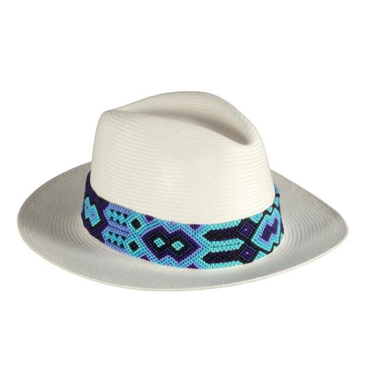 Falcon Hat - Cream (Palm And Rice Paper)