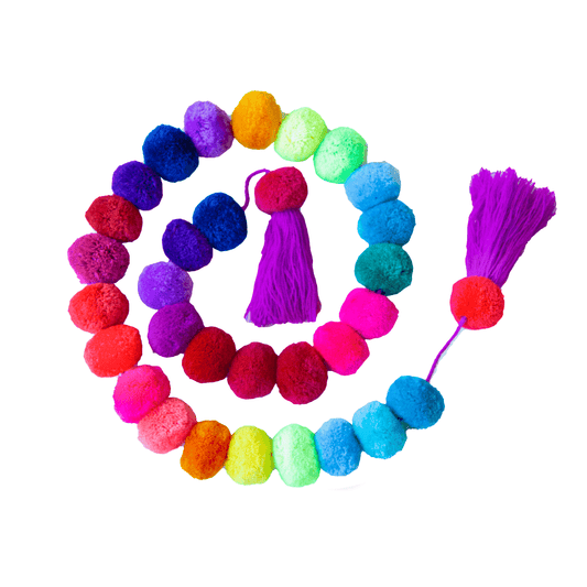 Pompon Garland Stacked