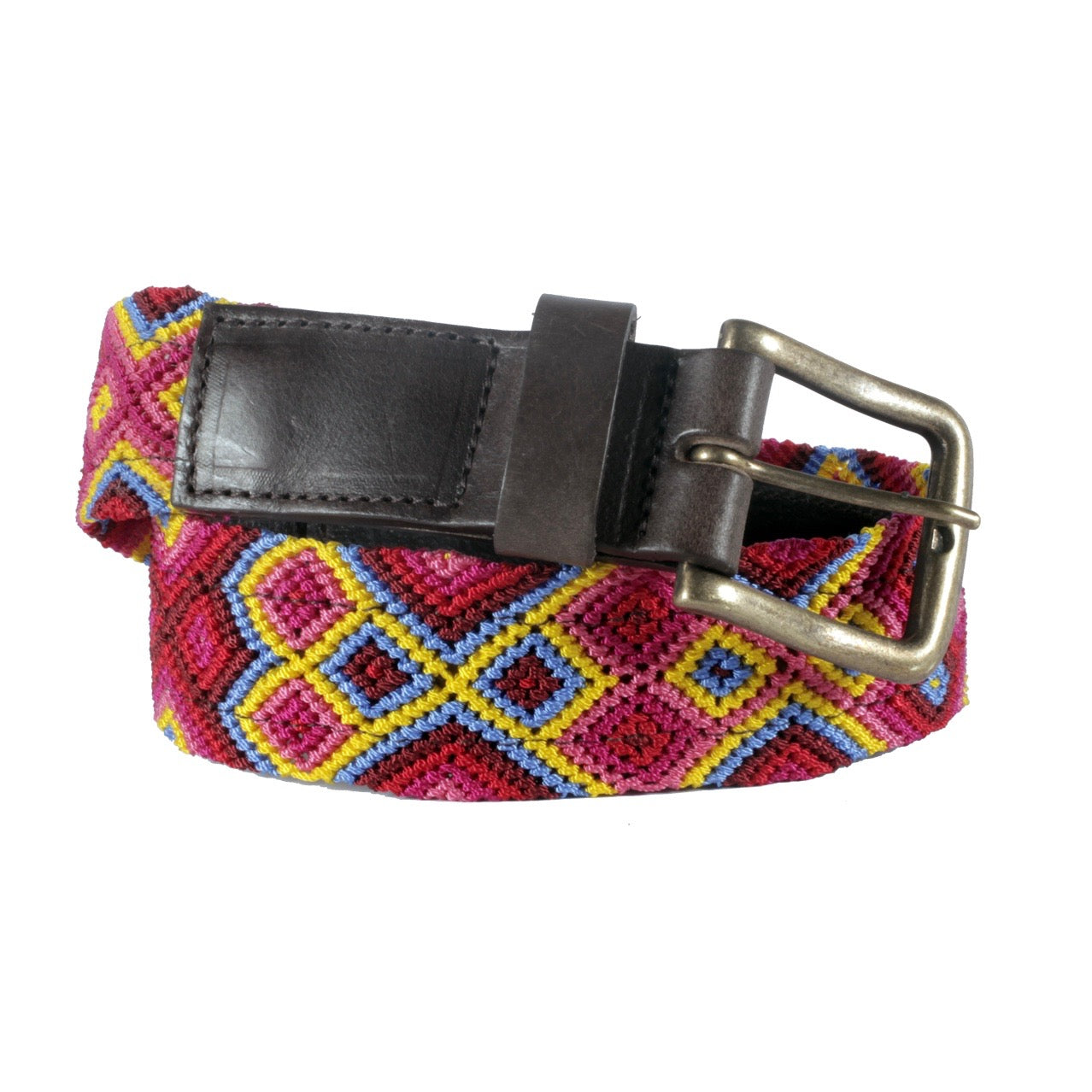 Chiapas Woven Belt - Mai Tai