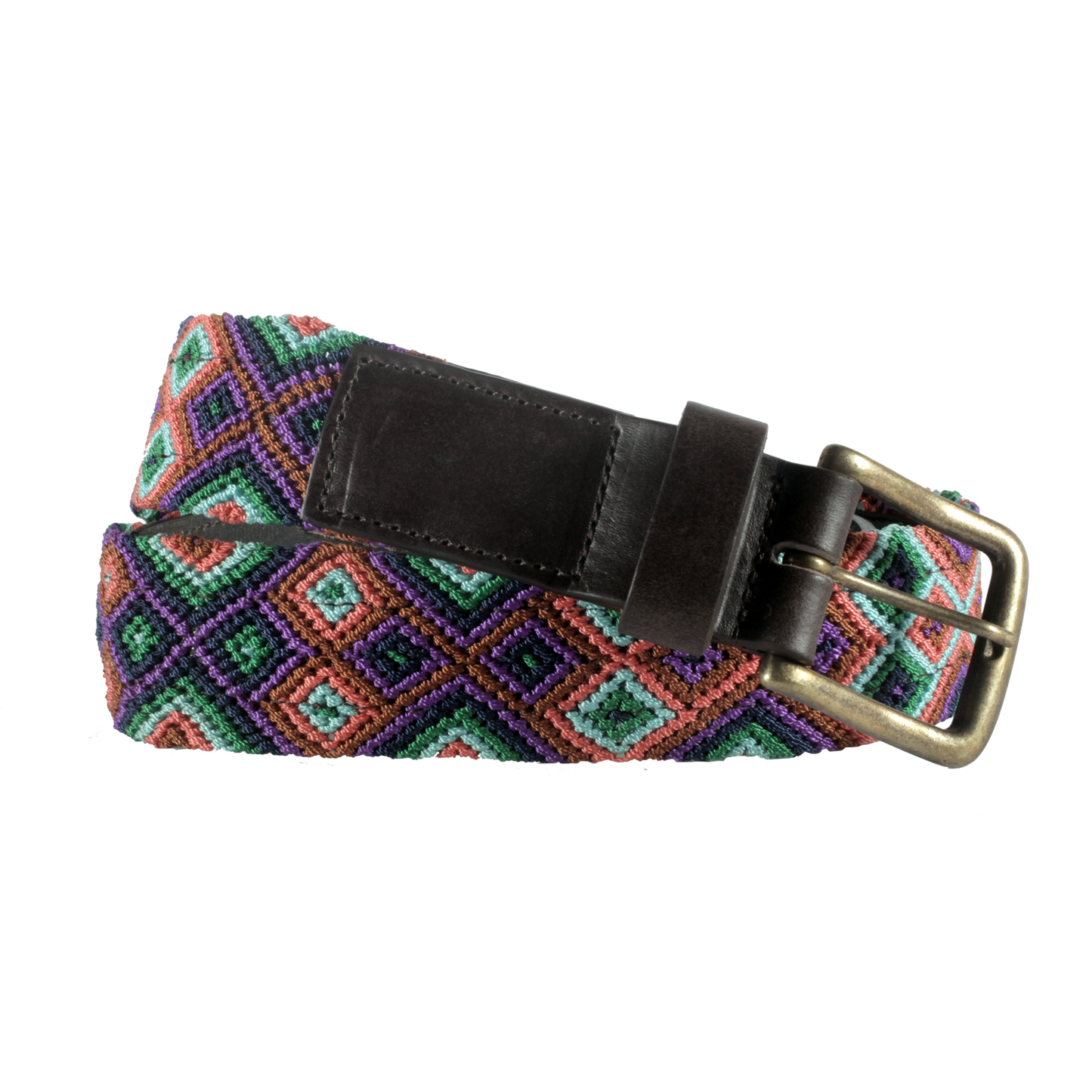 Chiapas Woven Belt - Pumpkin