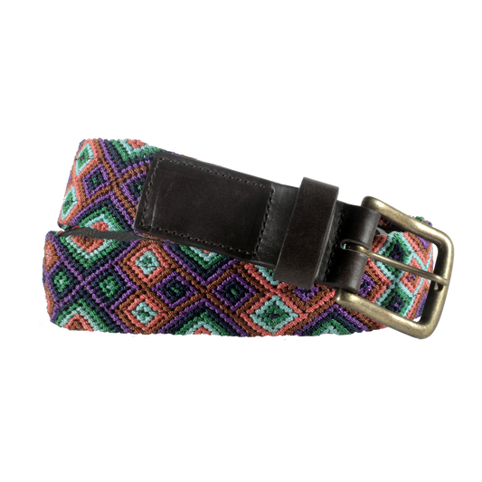 Chiapas Woven Belt - Pumpkin