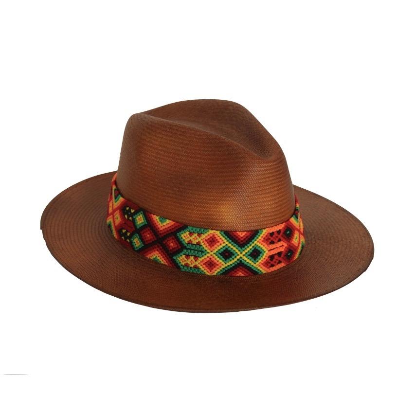 Falcon Hat - Natural (Palm And Rice Paper)