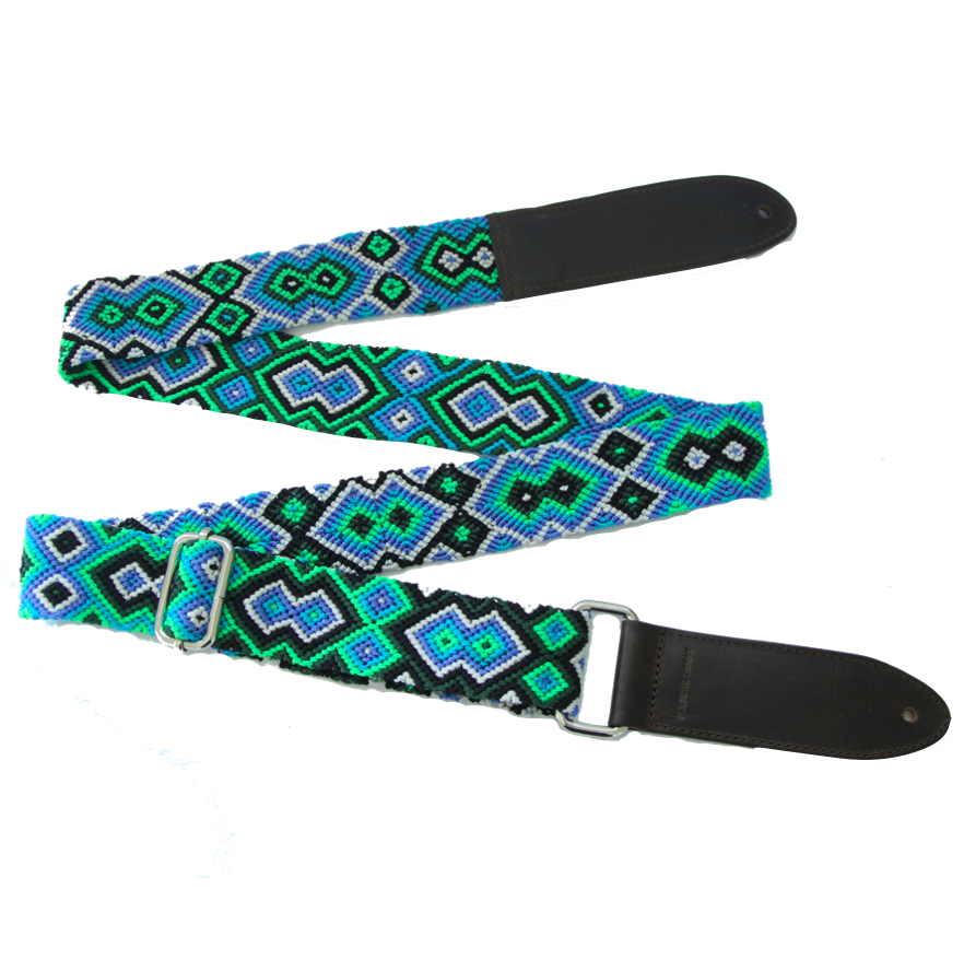 Seattle Blue Guitar Strap