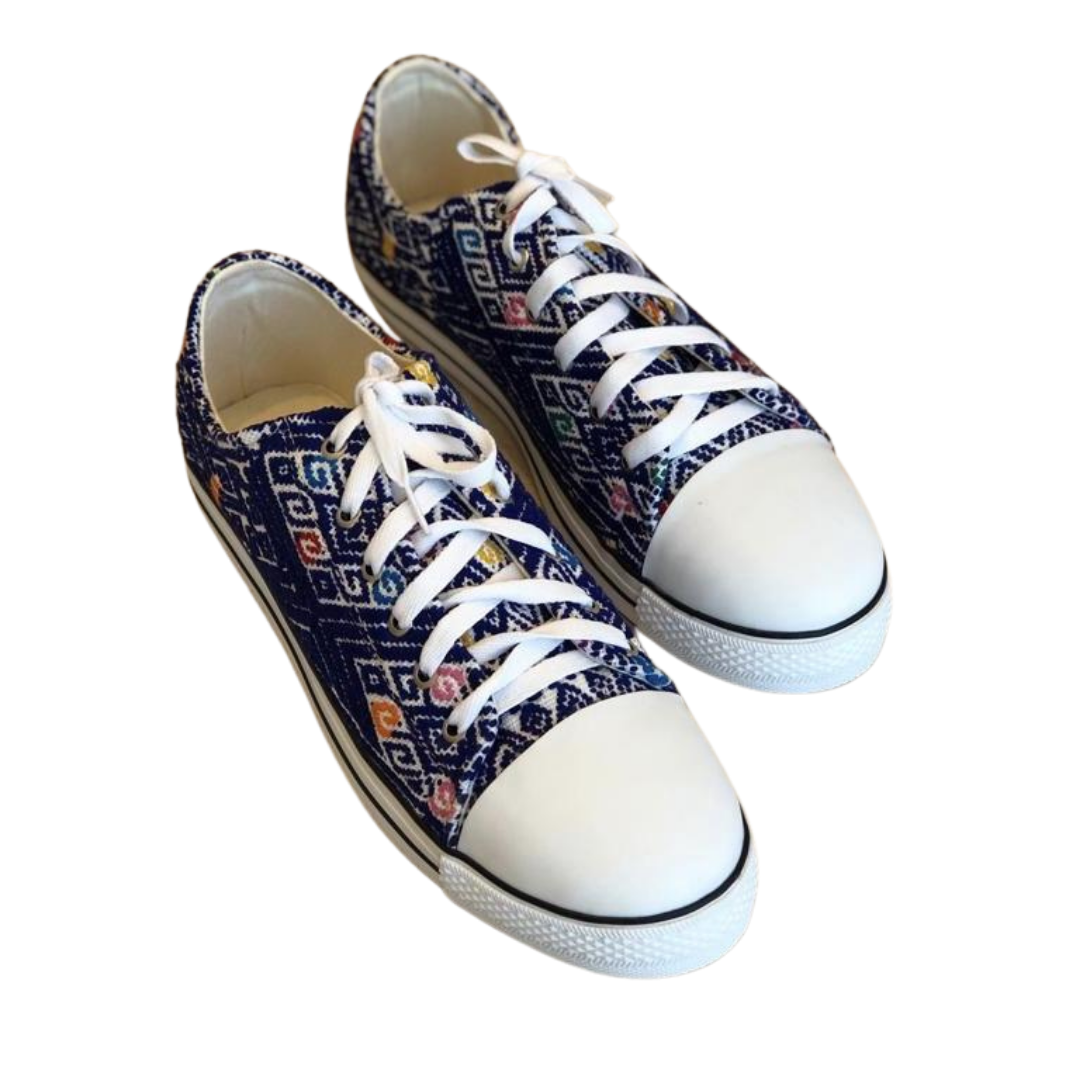 Men's Tennis Shoes- Navy Blue